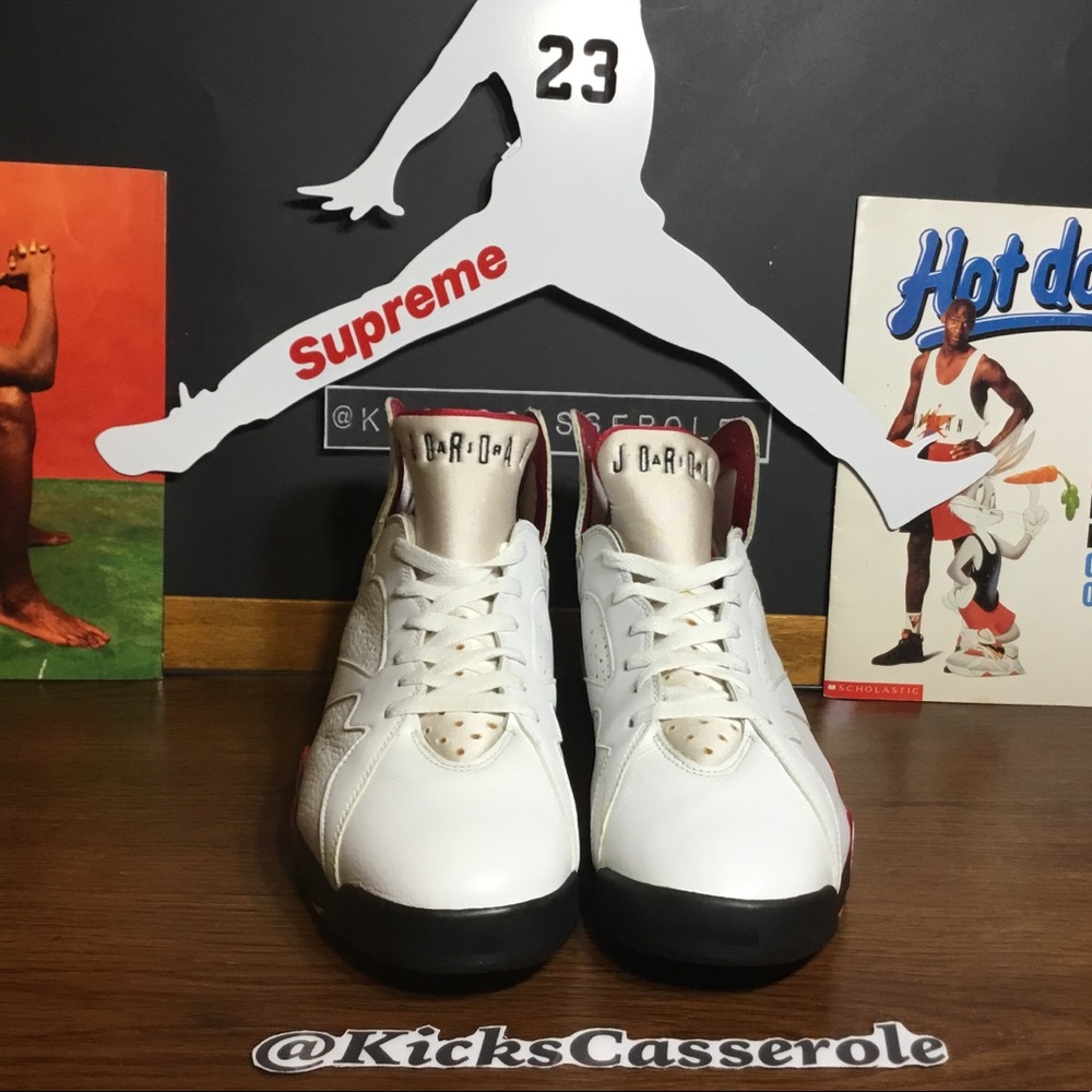 Air Jordan 7 Cardinal Retro (2006) Sz 11.5